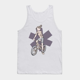 Bike girl Tank Top